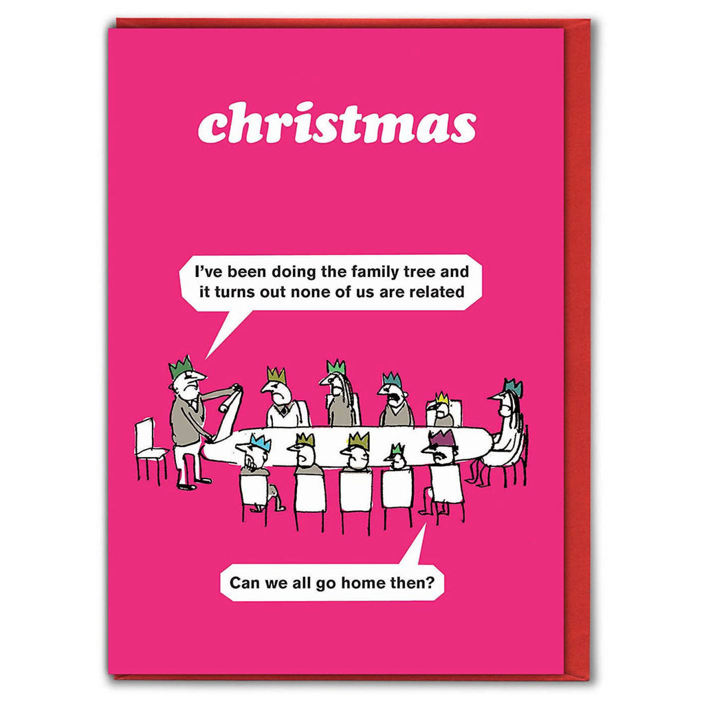 Family Tree Christmas Card.