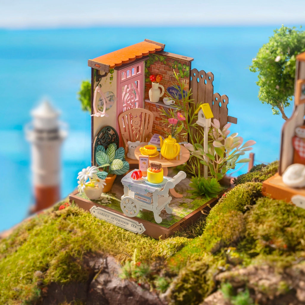 Fancy Tea Yard DIY Miniature House Kit by ocean.