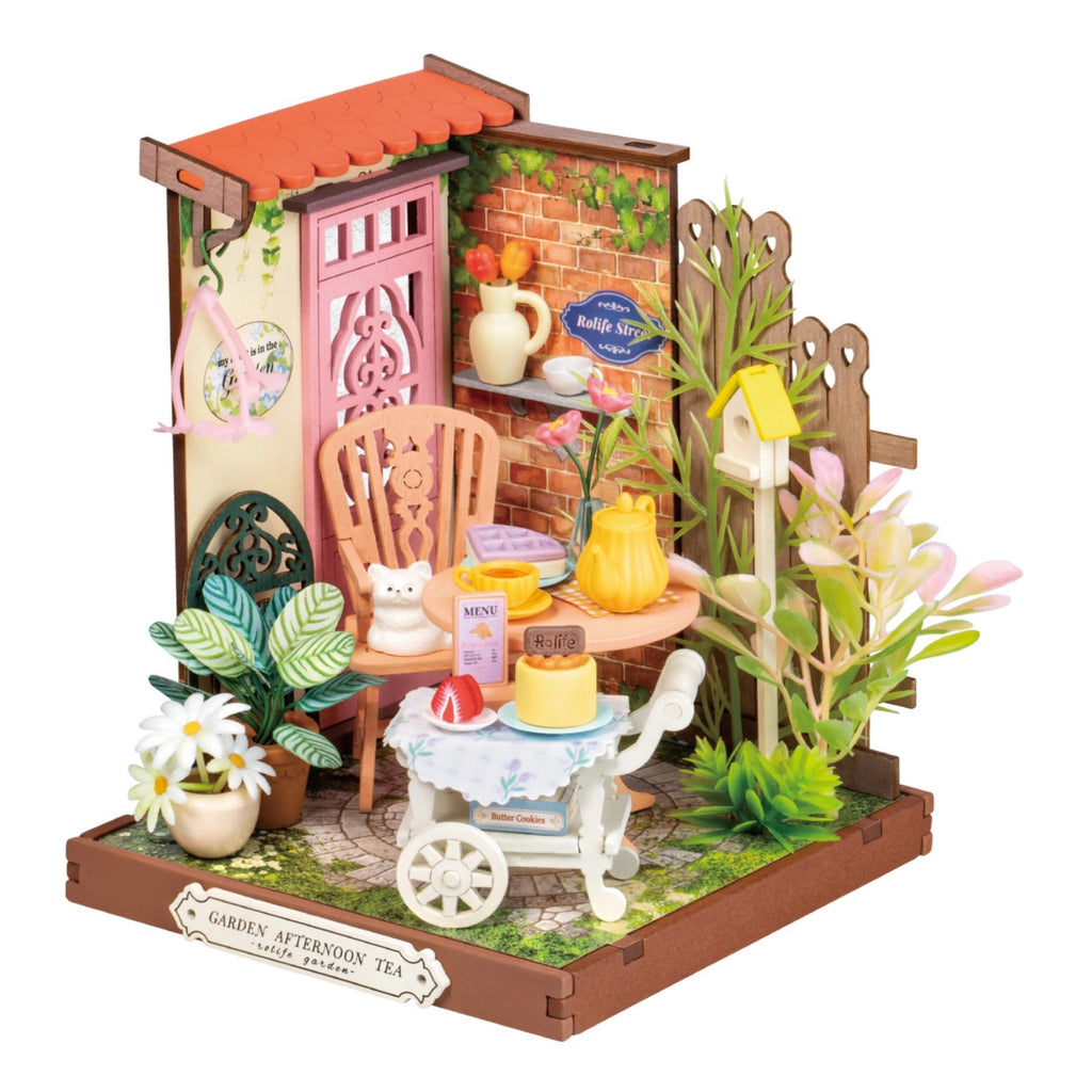 Fancy Tea Yard DIY Miniature House Kit.