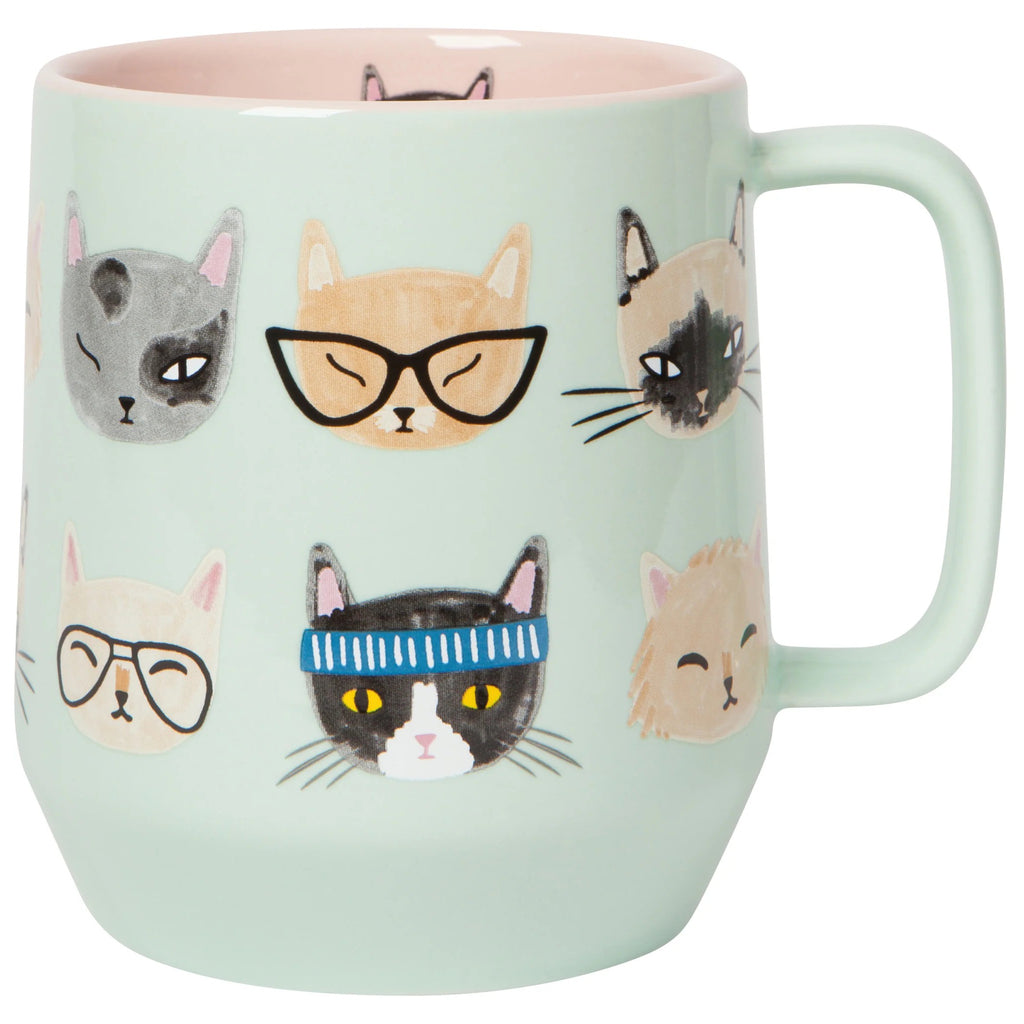 Feline Fine Mega Mug.