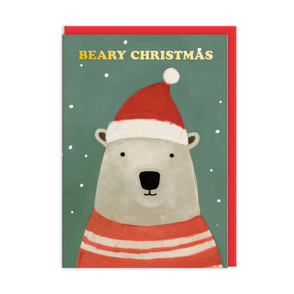 Festive Bears Christmas Card Pack card 1.