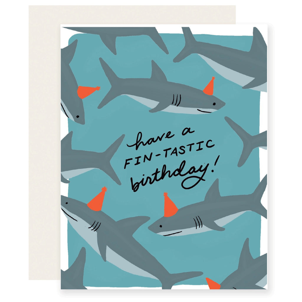 Fintastic Birthday Card.