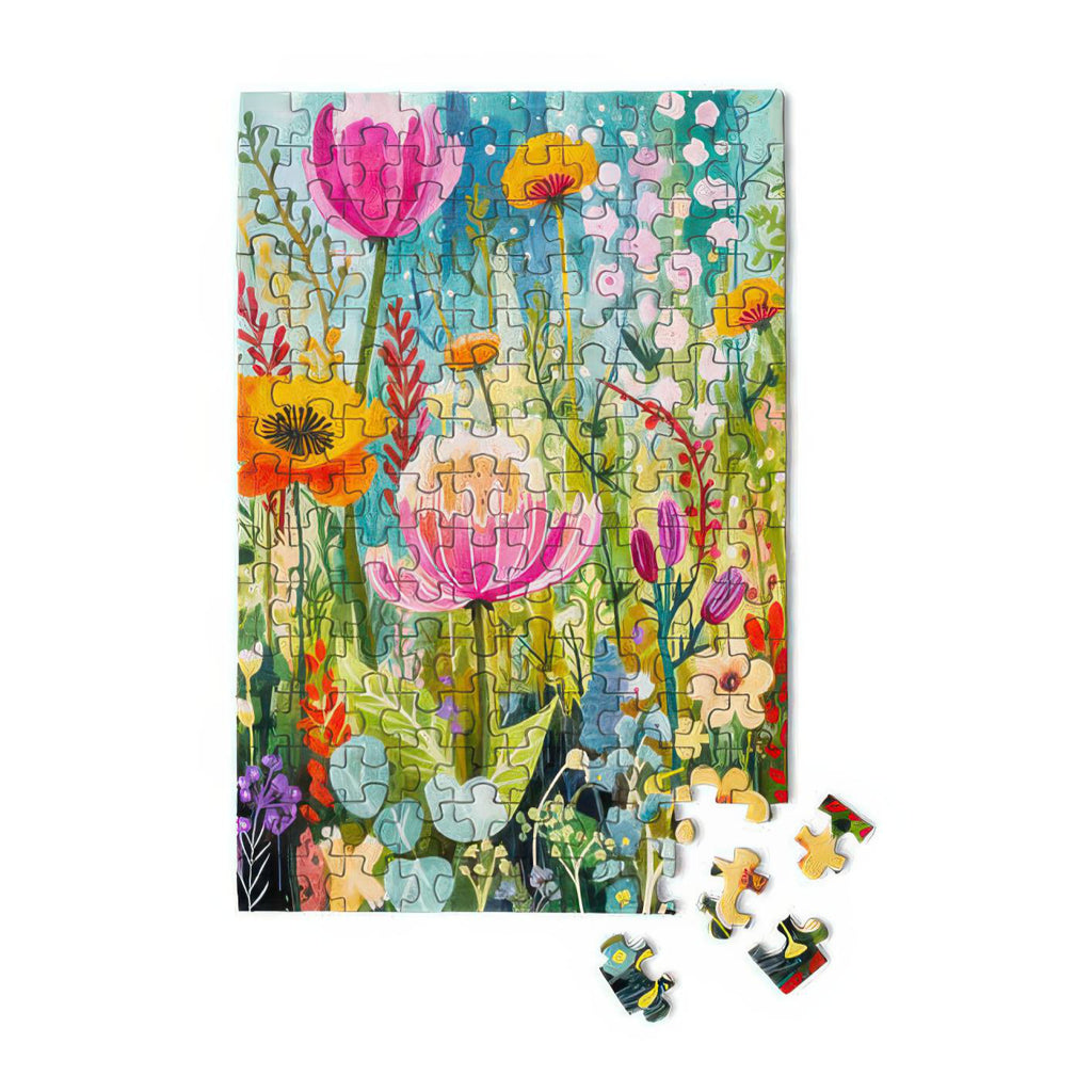 First Pick Wild Flowers Mini Jigsaw Puzzle.