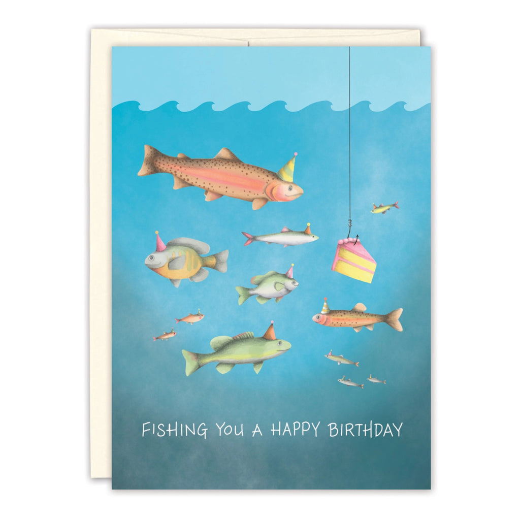 Fishing Birthday Card.