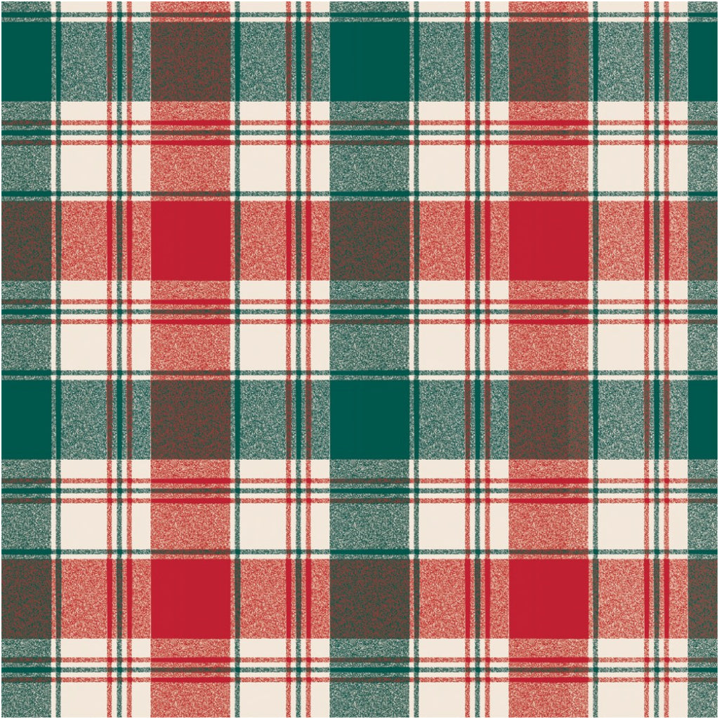 Flannel Print Tissue Paper.