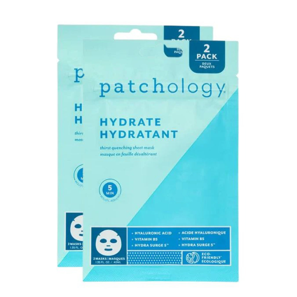 FlashMasque Hydrate Sheet Mask 2 Pack.