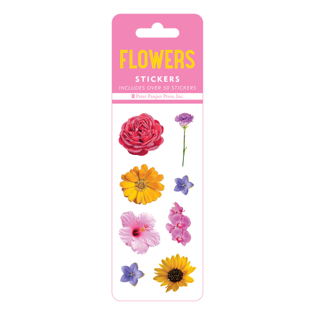 Flowers Sticker Set packaging.