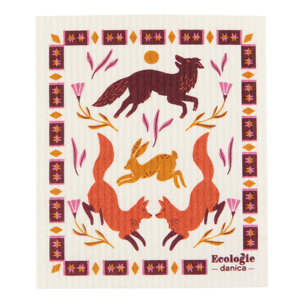 Folktale Swedish Dishcloth.