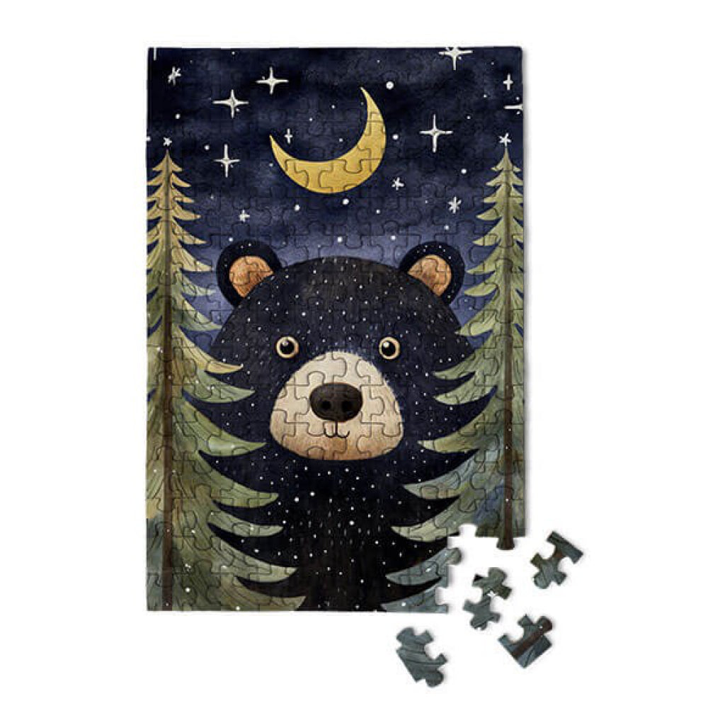 Forest Bear Mini Jigsaw Puzzle.