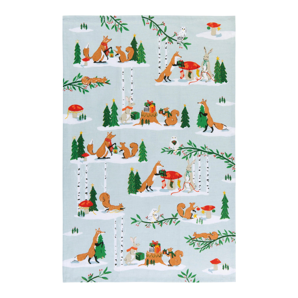 Forest Fete Dishtowel.