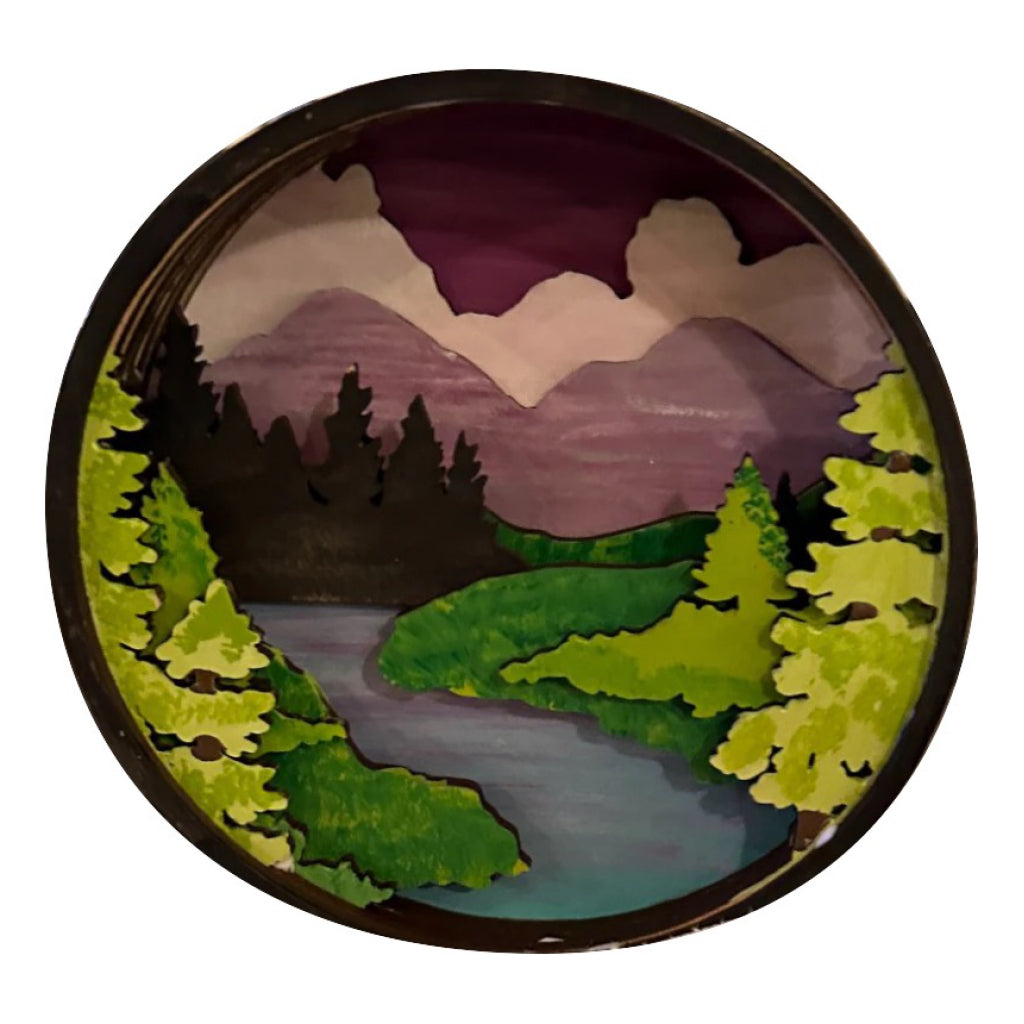 Forest Box Top Forest River Shadow Box Kit | Our Little Makery – Outer Layer