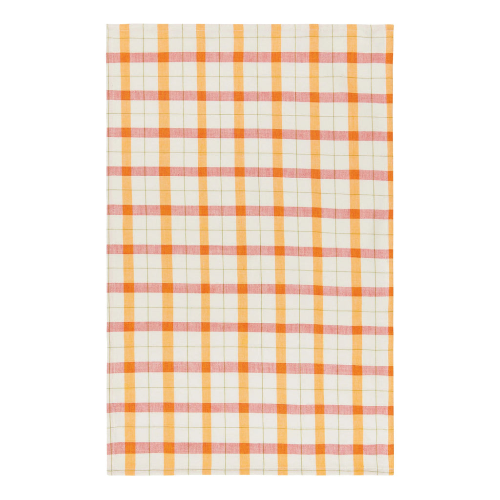 Free Range Checkered Printed Dishtowel.