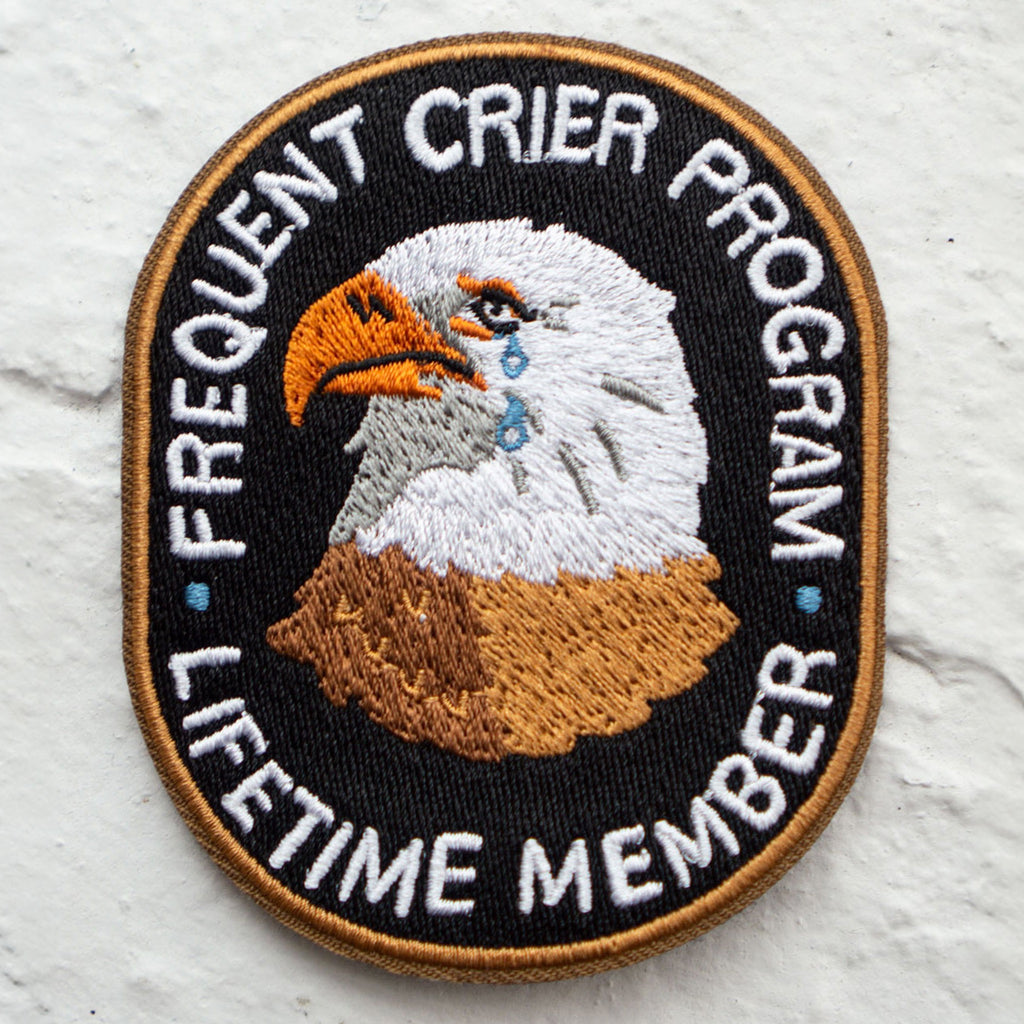 Frequent Crier Eagle Sticky Patch.