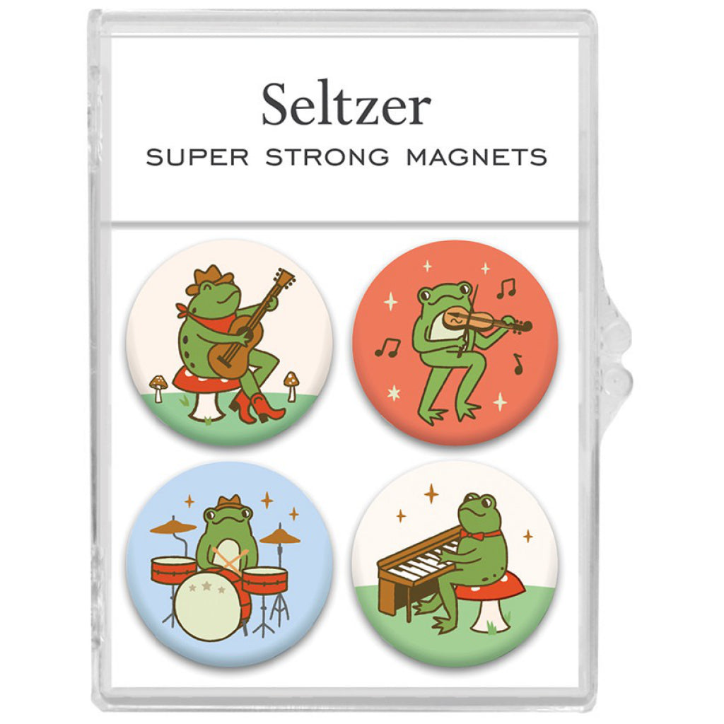 Frog Jam Magnet Set packaging.