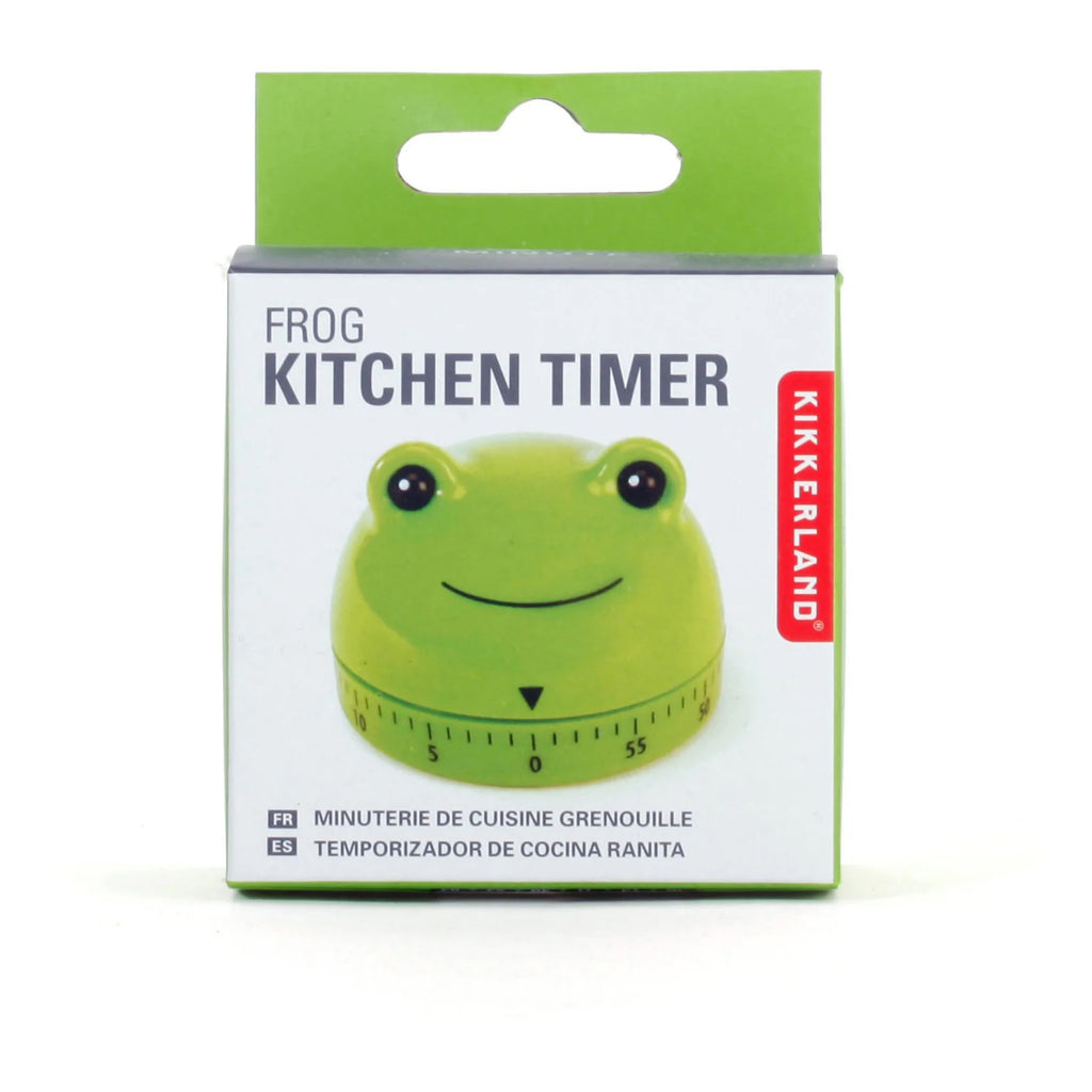 Frog Kitchen Timer packaging.