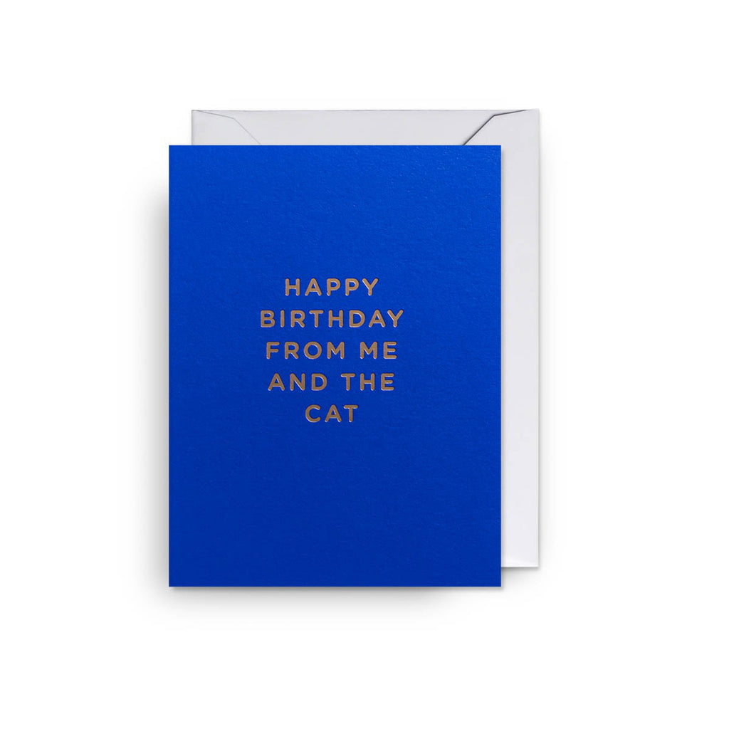 From Me And The Cat Mini Card.