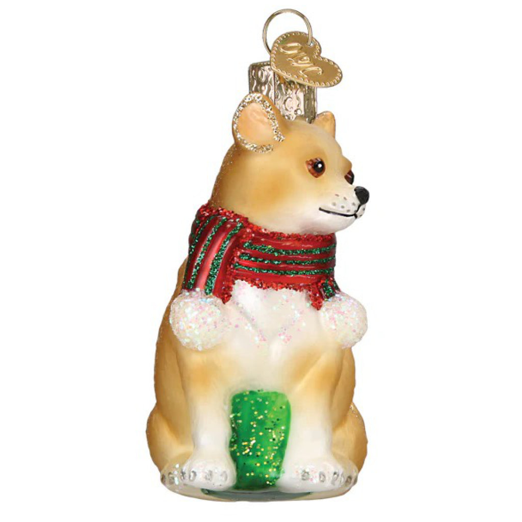 Front of Chubby Chihuahua Ornament.