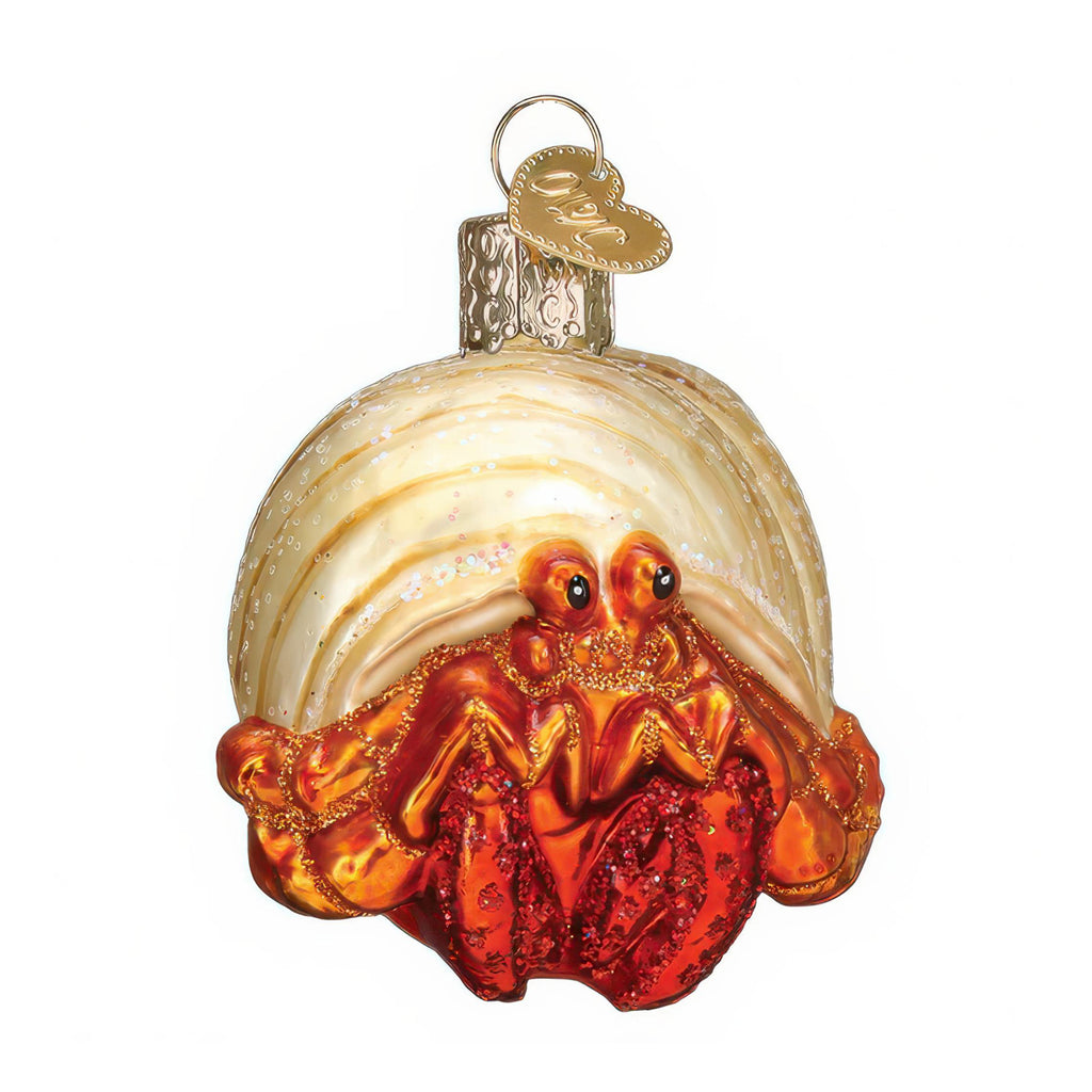 Front of Hermit Crab Ornament.