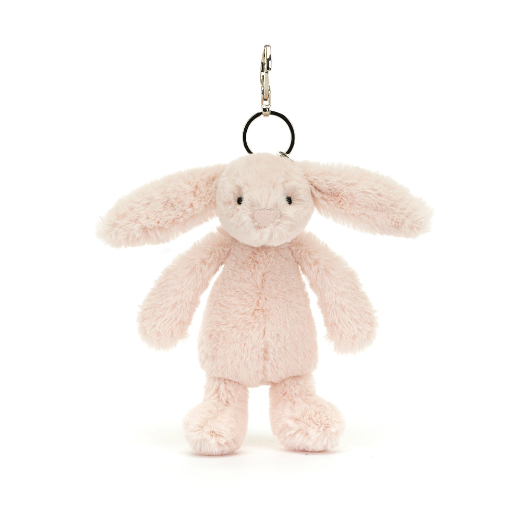 Front of Jellycat Bag Charm Bunny.