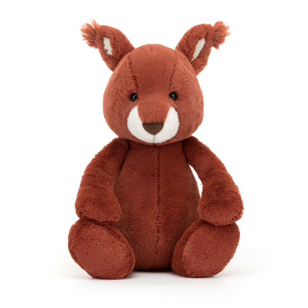 Front of Jellycat Bashful Squirrel Original.