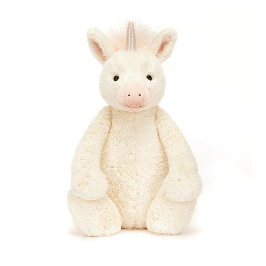 Front of Jellycat Bashful Unicorn Big.