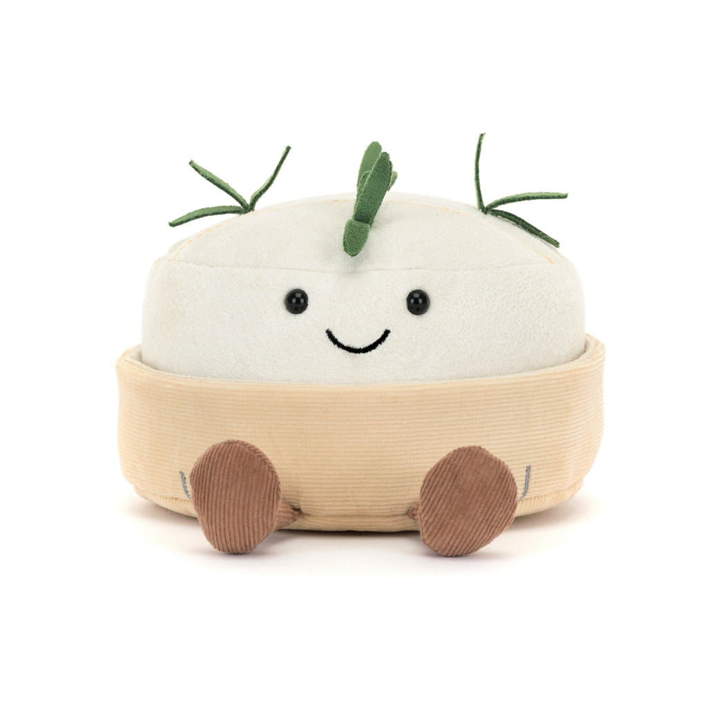 Front of Jellycat Camembert.