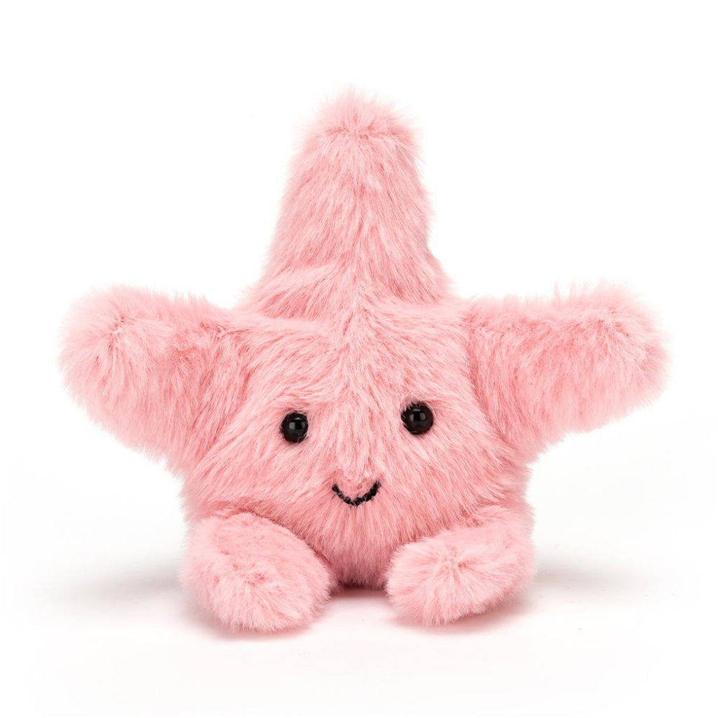 Front of Jellycat Fluffy Starfish.