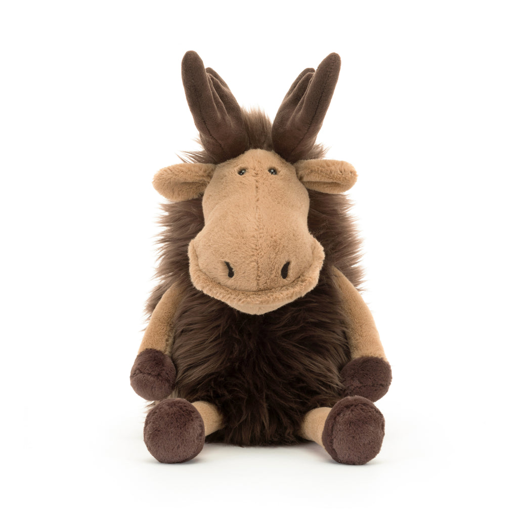 Front of Jellycat Merrick Moose.