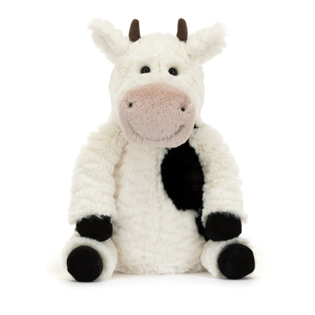 Front of Jellycat Mooliet Cow.