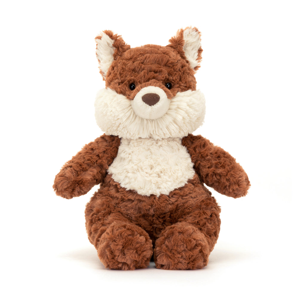 Front of Jellycat Mortimer Fox.