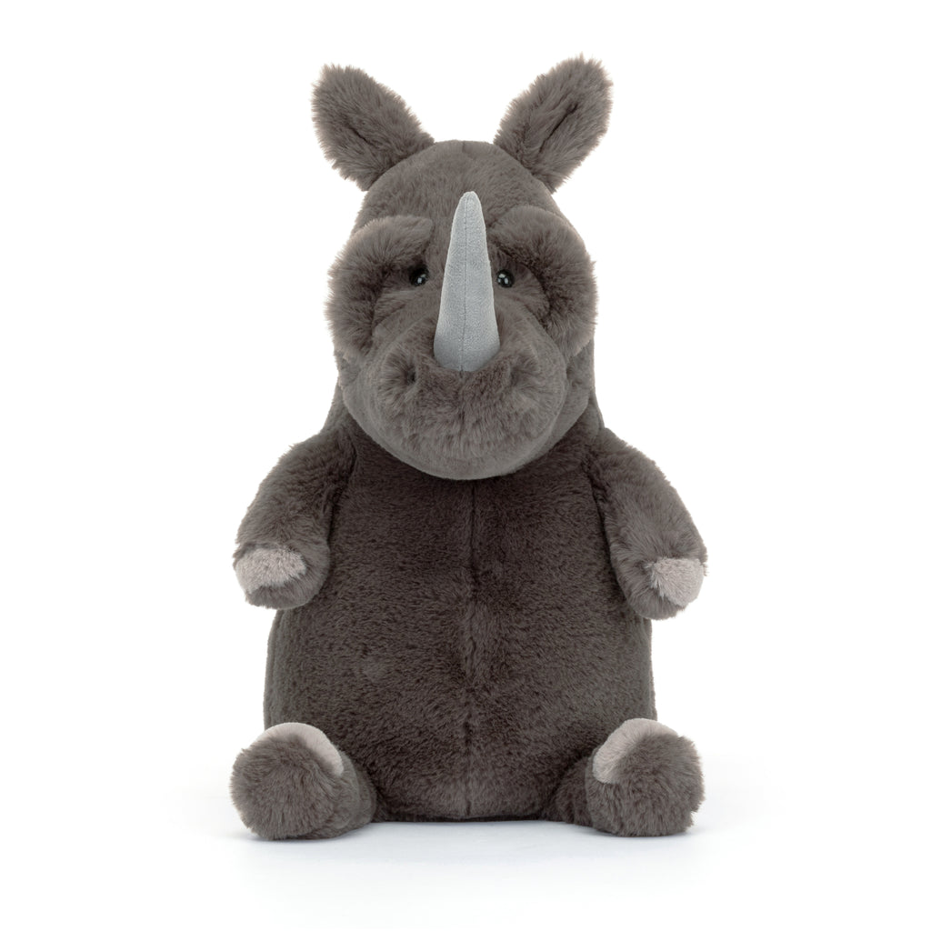 Front of Jellycat Roderick Rhinoceros.