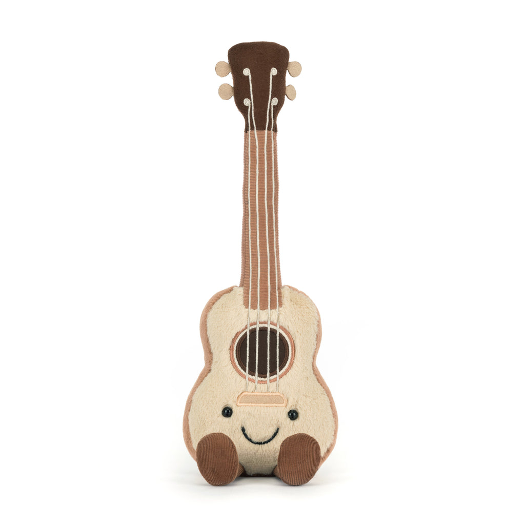 Front of Jellycat Ukulele.