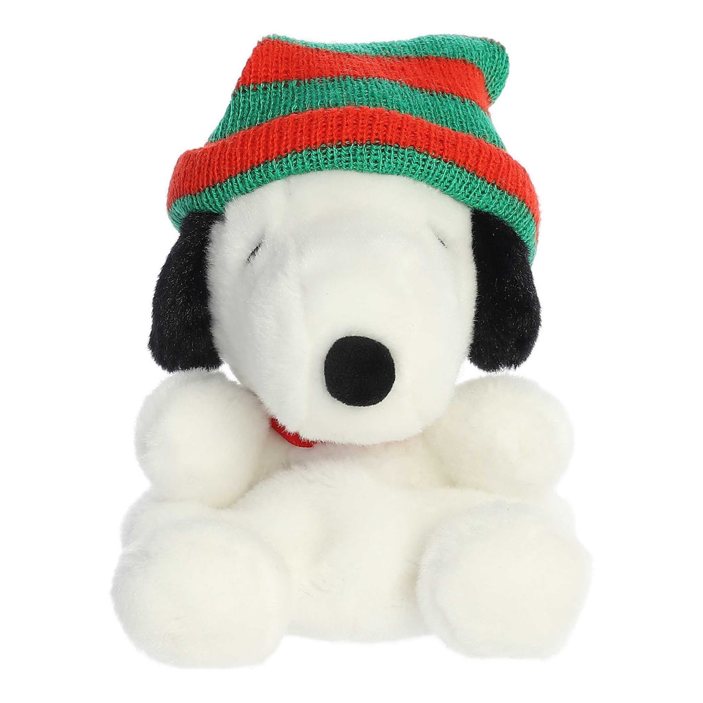 Front of Peanuts Snoopy Beanie Palm Pal.
