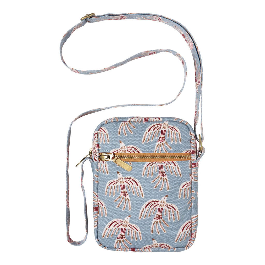 Front of Plume Crossbody Bag.