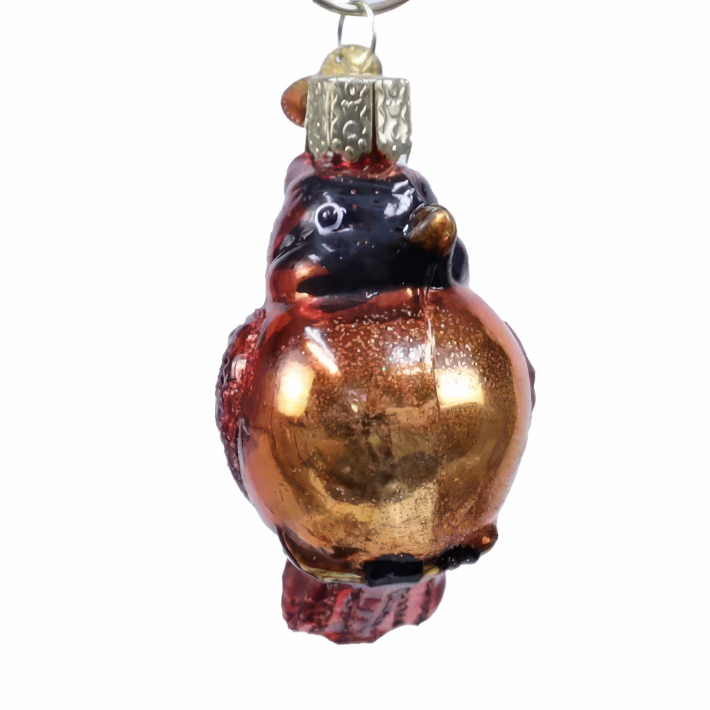 Front of Small Cardinal Ornament.