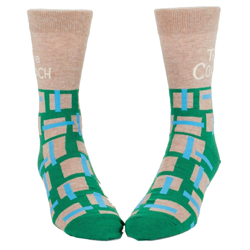 Front of The Coach Men's Socks.