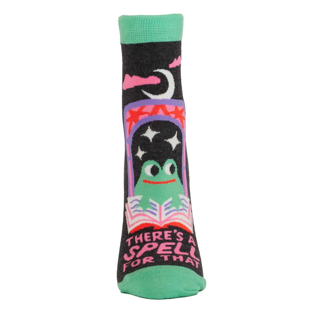Front of There's A Spell Ankle Socks.