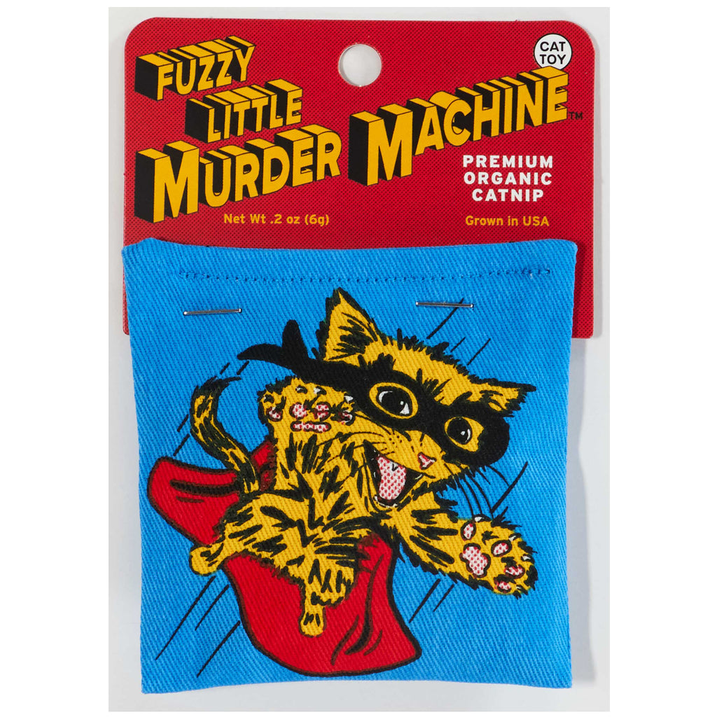 Fuzzy Murder Machine Catnip Toy.