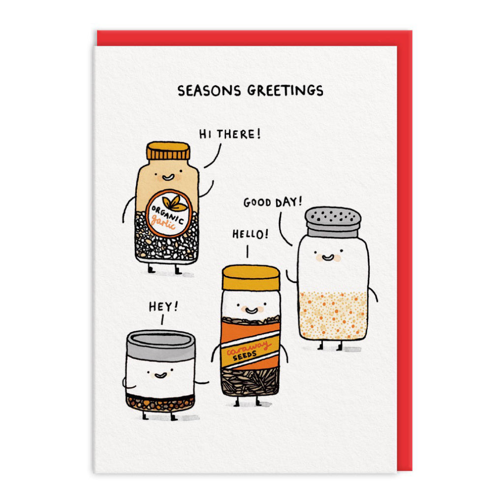 Gemma Correll Christmas Card Set seasons.