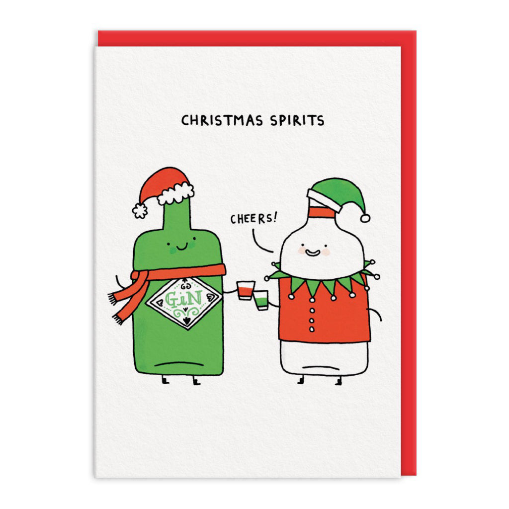 Gemma Correll Christmas Card Set spirits.