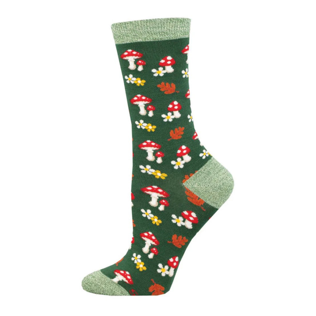 Gem's Of The Forest Socks Green Heather.