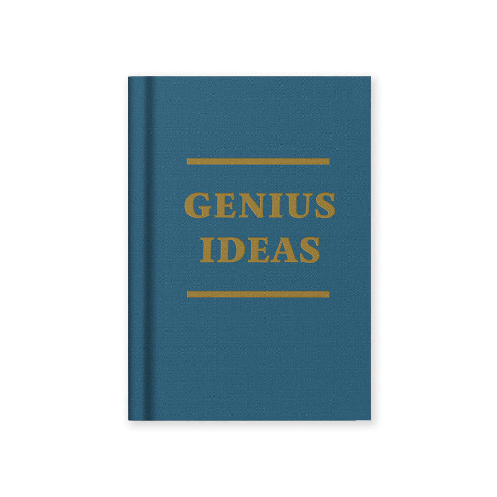 Genius Ideas Mini Hardback Notebook.
