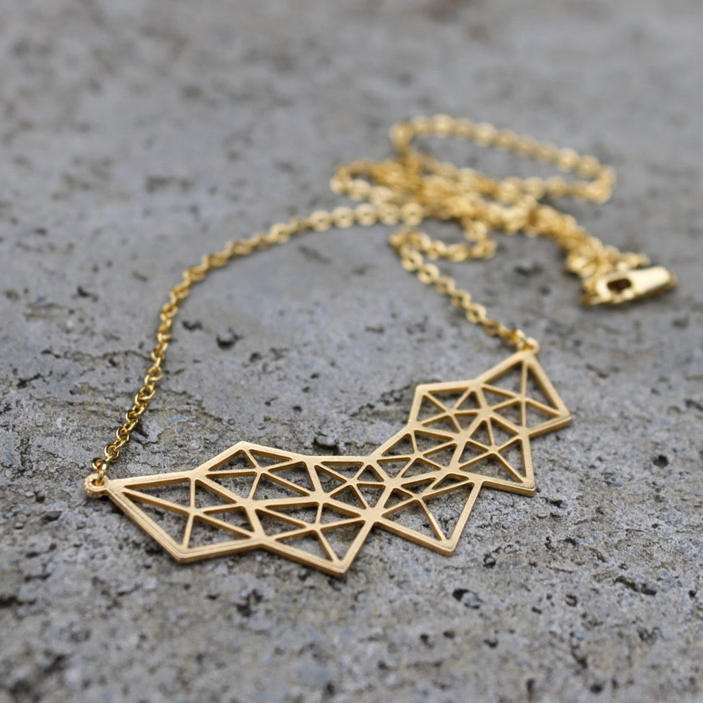 Geometrics Necklace.