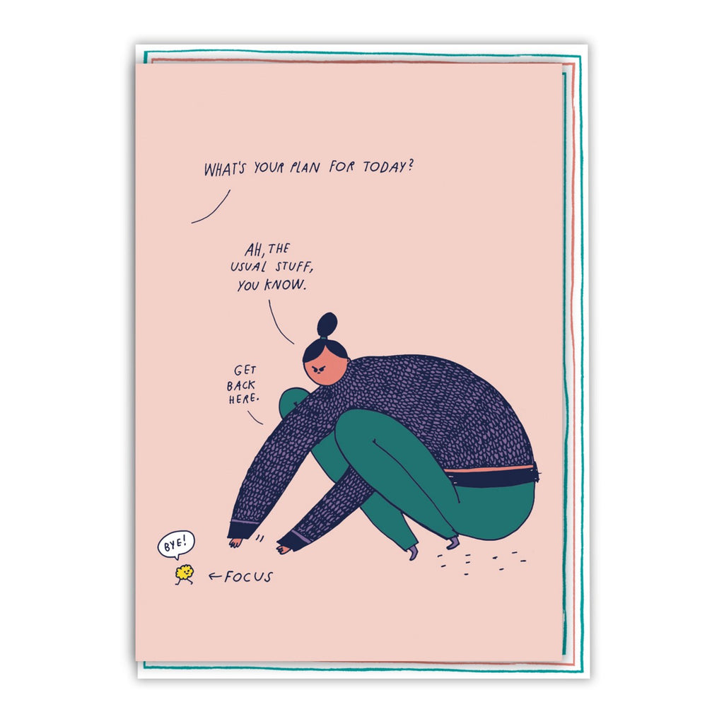 Get Back Here Card.