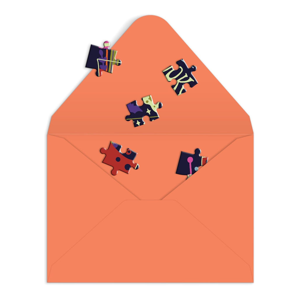 Get Into The Spooky Spirit Greeting Card Puzzle - envelope.