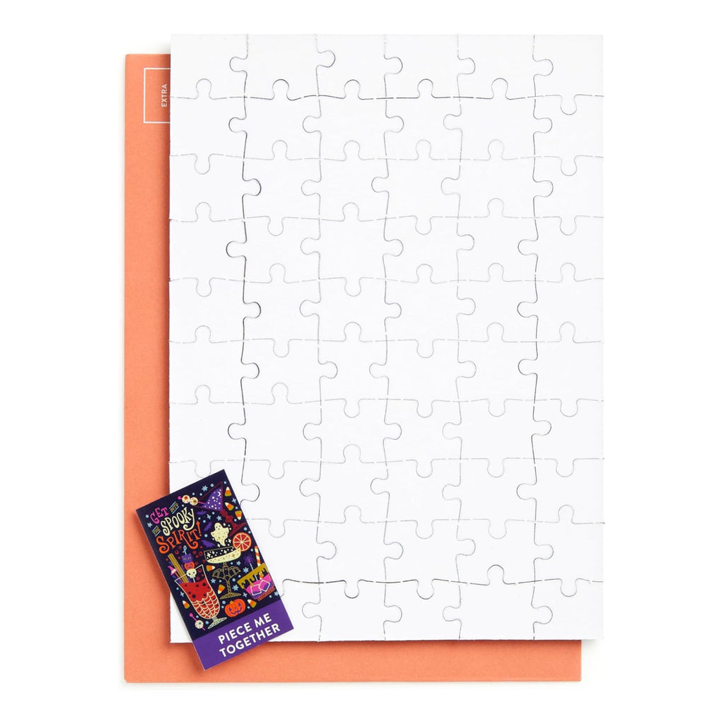 Get Into The Spooky Spirit Greeting Card Puzzle - puzzle.