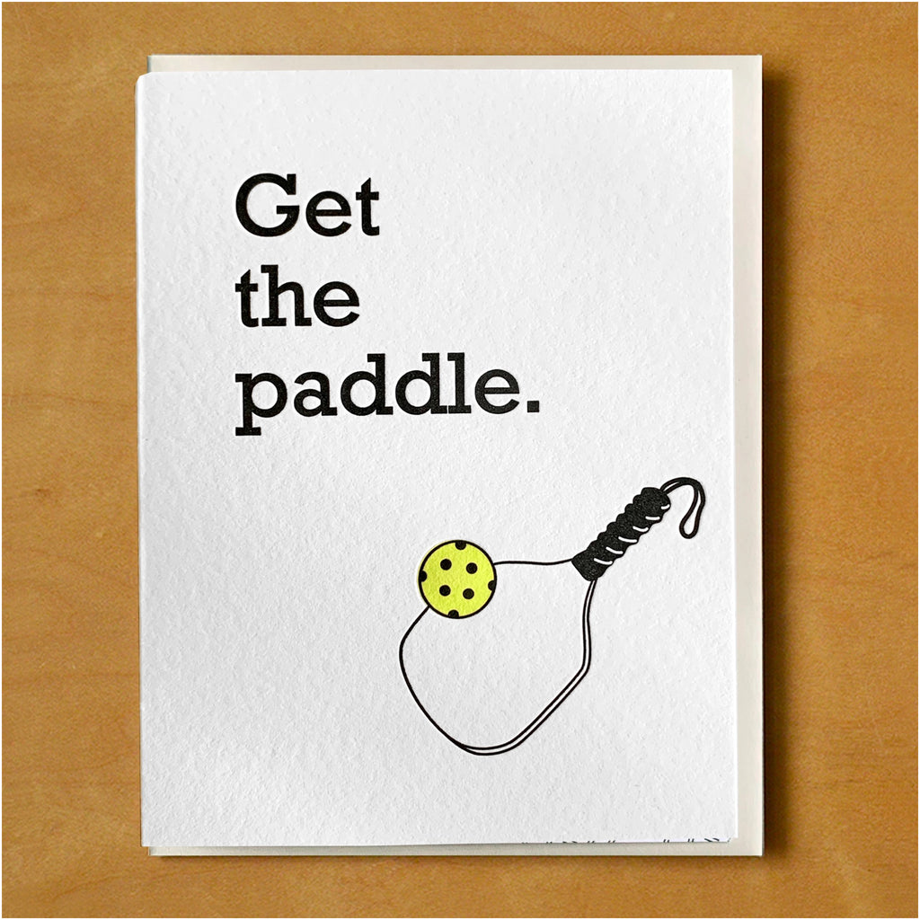 Get the Paddle Pickleball Card.