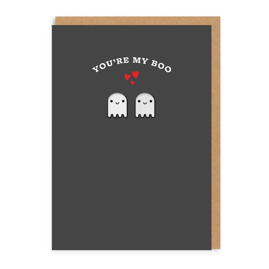 Ghosts, You're My Boo Greeting Card.