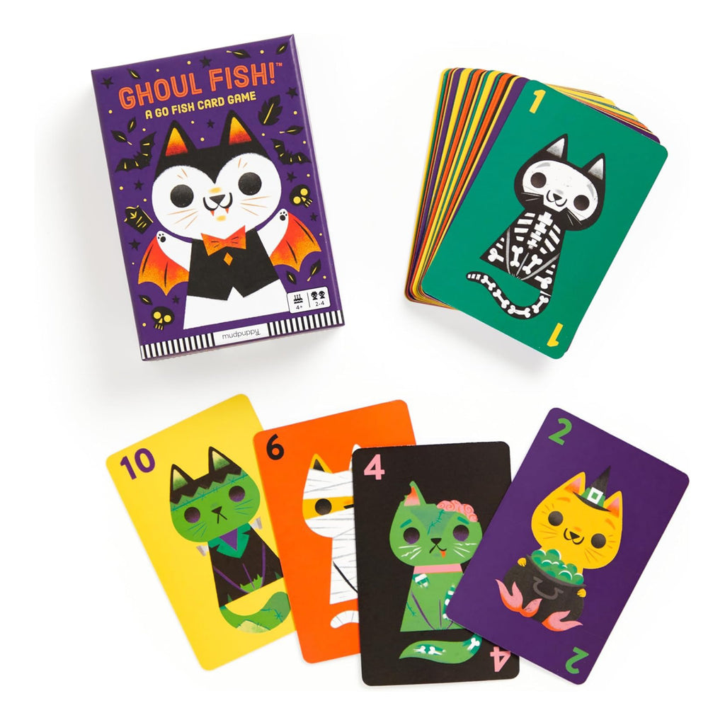 Ghoul Fish! Card Game sample cards.