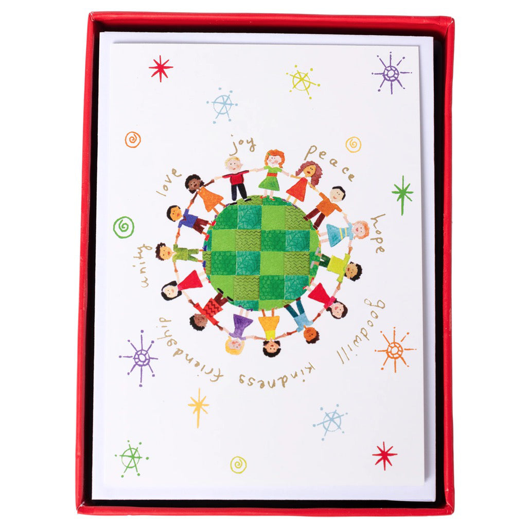 Global Kids Petite Boxed Christmas Cards.